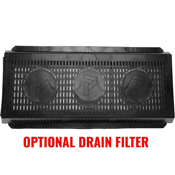 Active Aqua 2.0 Infinity Tray - 5' x 6.5' End Tray w/ Drain