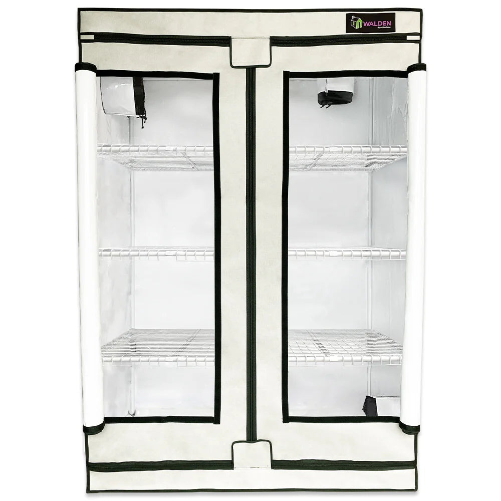 Active Grow 3-Tier Walden White Grow Tent Closed