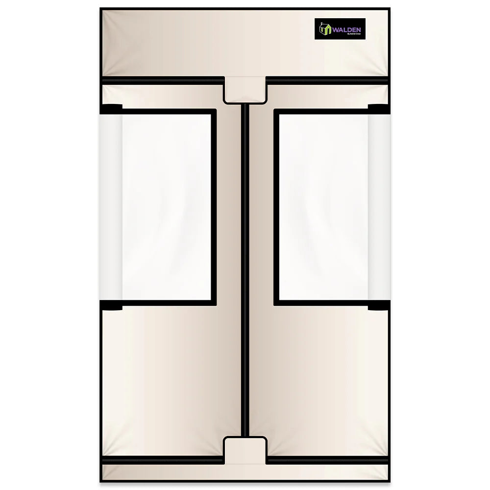 Active Grow 4'x4' Walden White Grow Tent