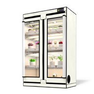 Active Grow House Plant 3-Tier Walden White LED Grow Tent Kit