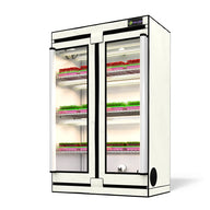 Active Grow Microgreens & Herbs 3-Tier Walden White LED Grow Tent Kit