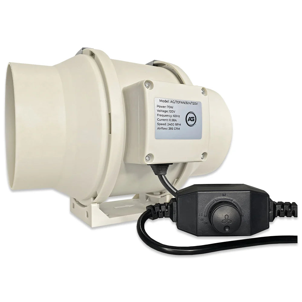 Active Grow Walden White 6" Ventilation & Air Filtration Kit