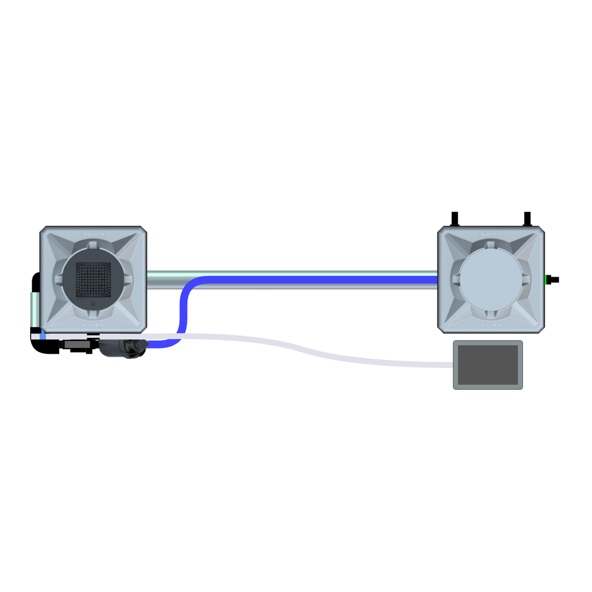 Alien Hydroponics RDWC 1 Pot Kit