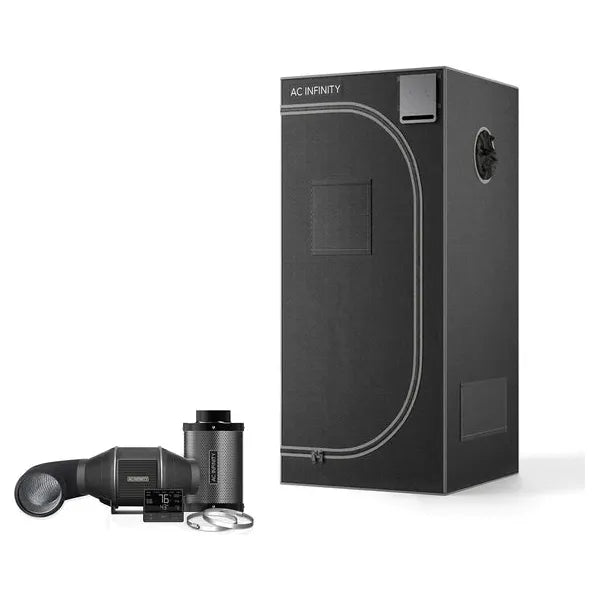 AC Infinity 2x2 Complete Grow Tent Kit with Smart Ventilation