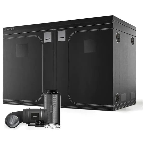 portable ac for grow tent AC Infinity 8x8 CLOUDLAB 899 Advance Grow Tent 96"x96"x80"