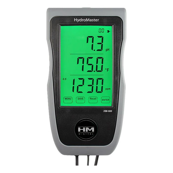 HM Digital Hydromaster HM500 Continuous pH TDS EC Temp Meter