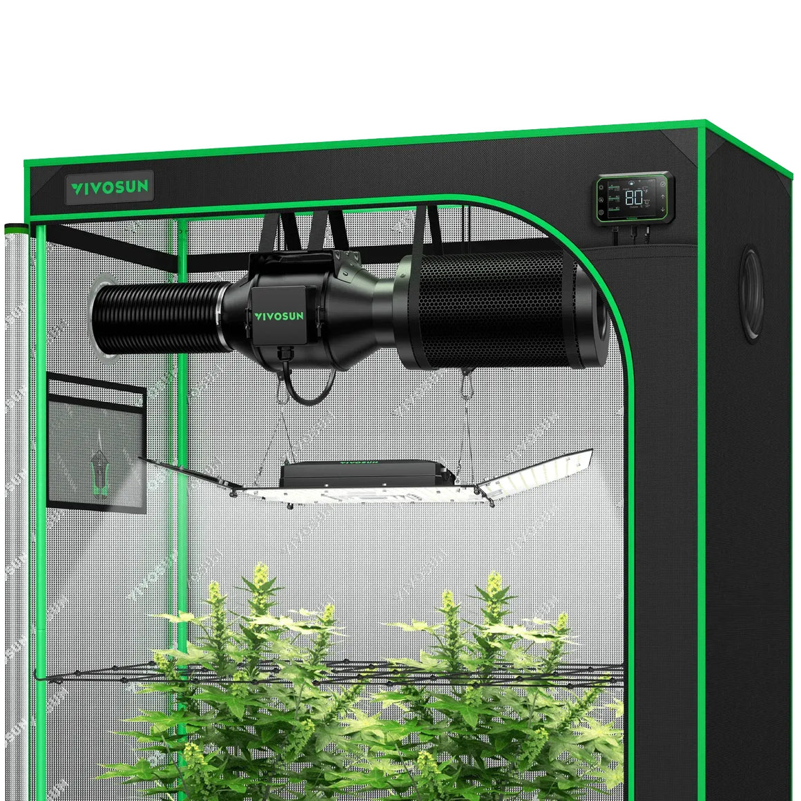 Vivosun Smart Grow Tent Kit 2 Plant | 2’ x 4’