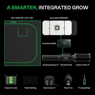 Vivosun Smart Grow Tent Kit 2 Plant | 2’ x 4’