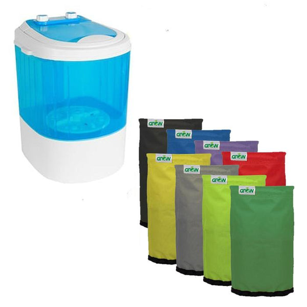  Bubble Magic Lavadora de 5 galones + bolsa de extracción de  malla de 3 bolsas, kit completo de bolsas de extracción de hierbas de hielo  : Salud y Hogar