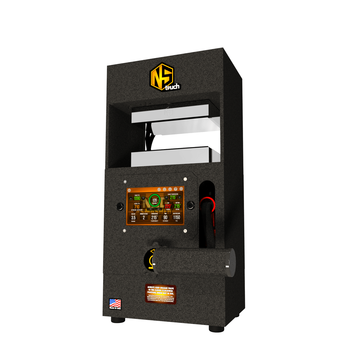 NugSmasher NugSmasher Touch 12 Ton Rosin Press