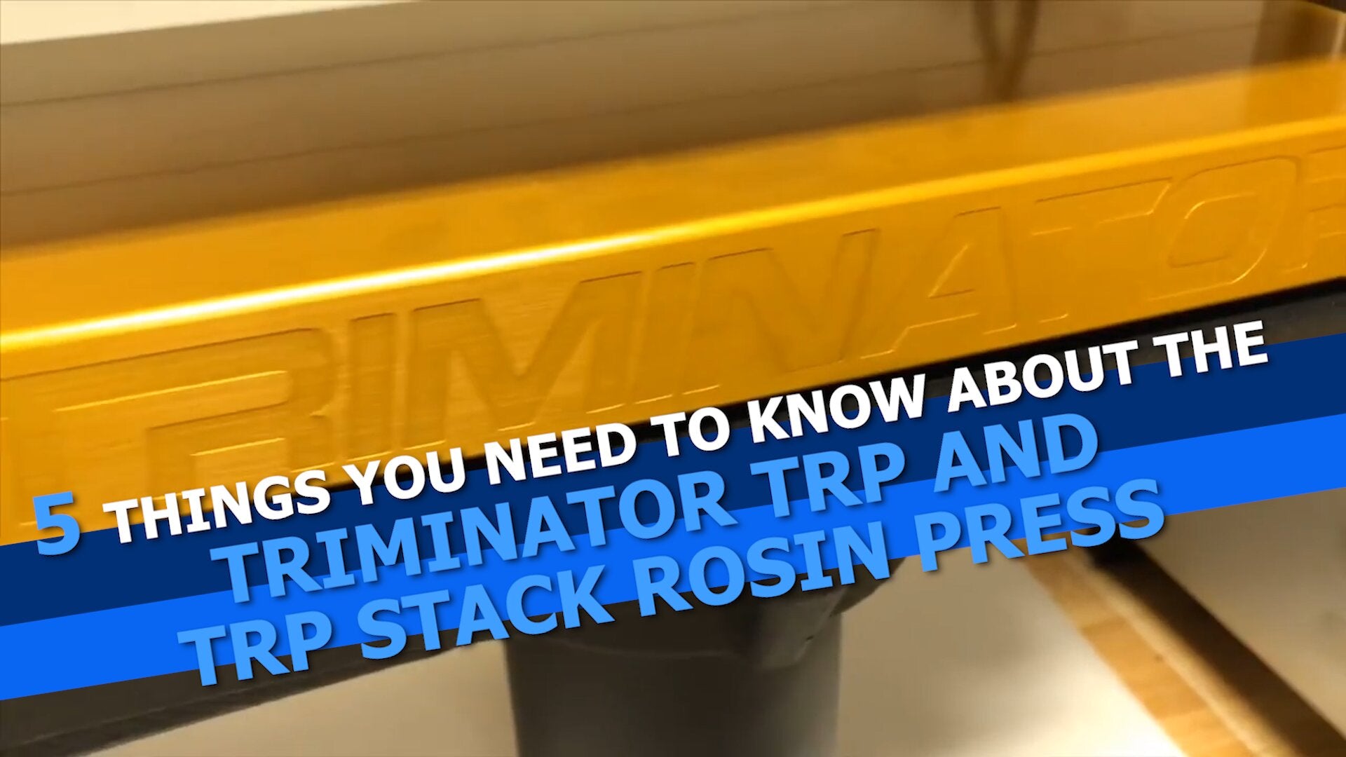 Triminator TRP and TRP Stack5 Things You Need to Know About the Triminator TRP and TRP Stack