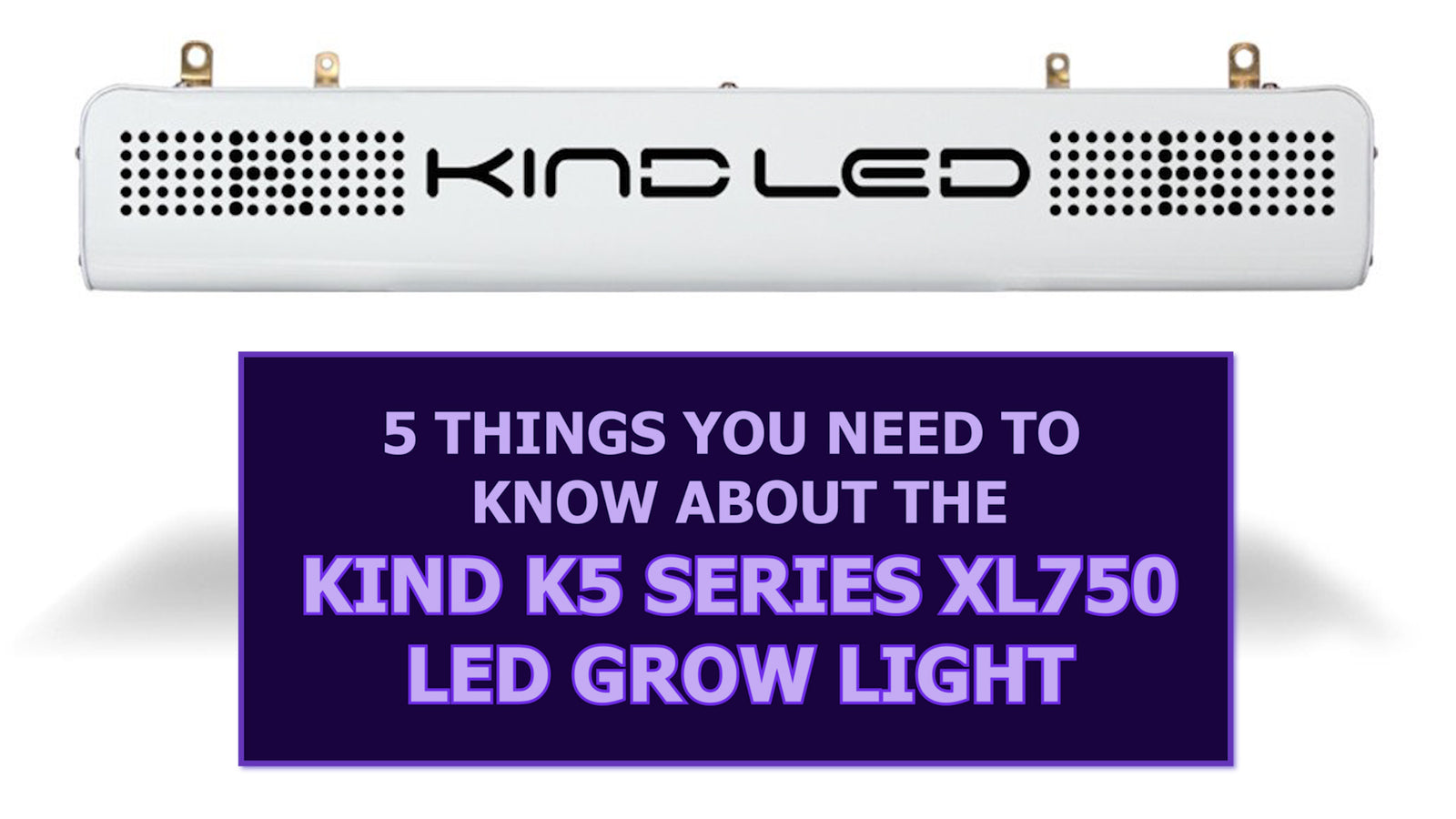 voldgrav Tænk fremad duft 5 Things You Need to Know about the Kind K5 series XL750 LED Grow Ligh -  Trimleaf
