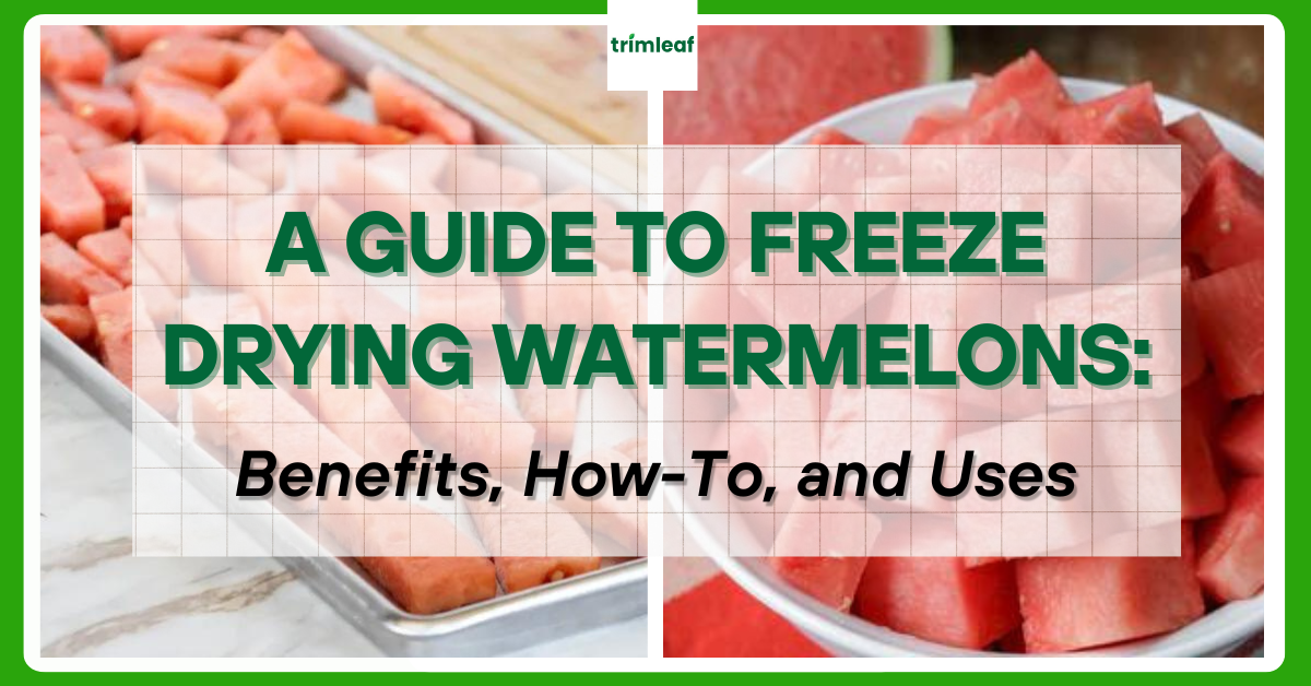 A Guide to Freeze Drying Watermelons: Benefits, How-To, and Uses