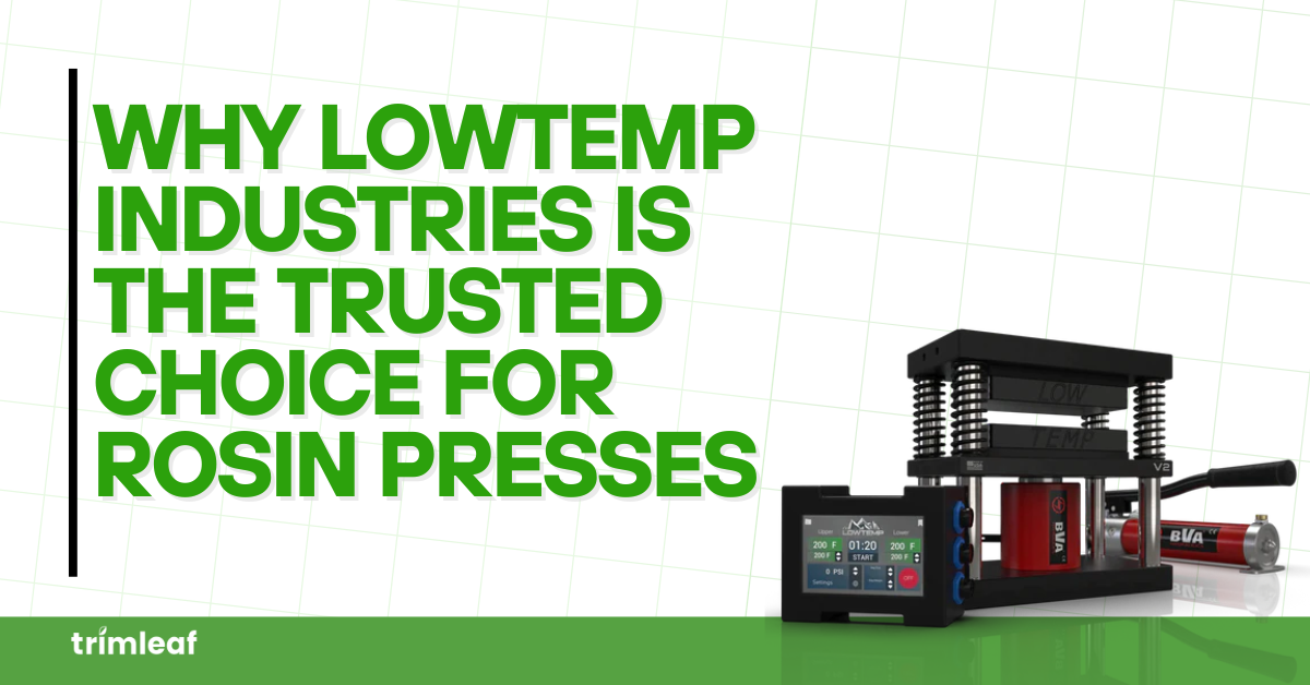 Why LowTemp Industries is the Trusted Choice for Rosin Presses