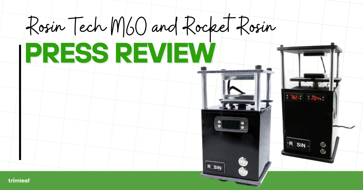 Rosin Tech M60 and Rocket Rosin Press Review