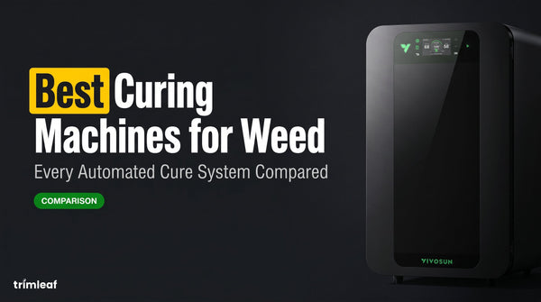 Cover image for "Best Curing Machines for Weed: Every Automated Cure System Compared": Trimleaf blog