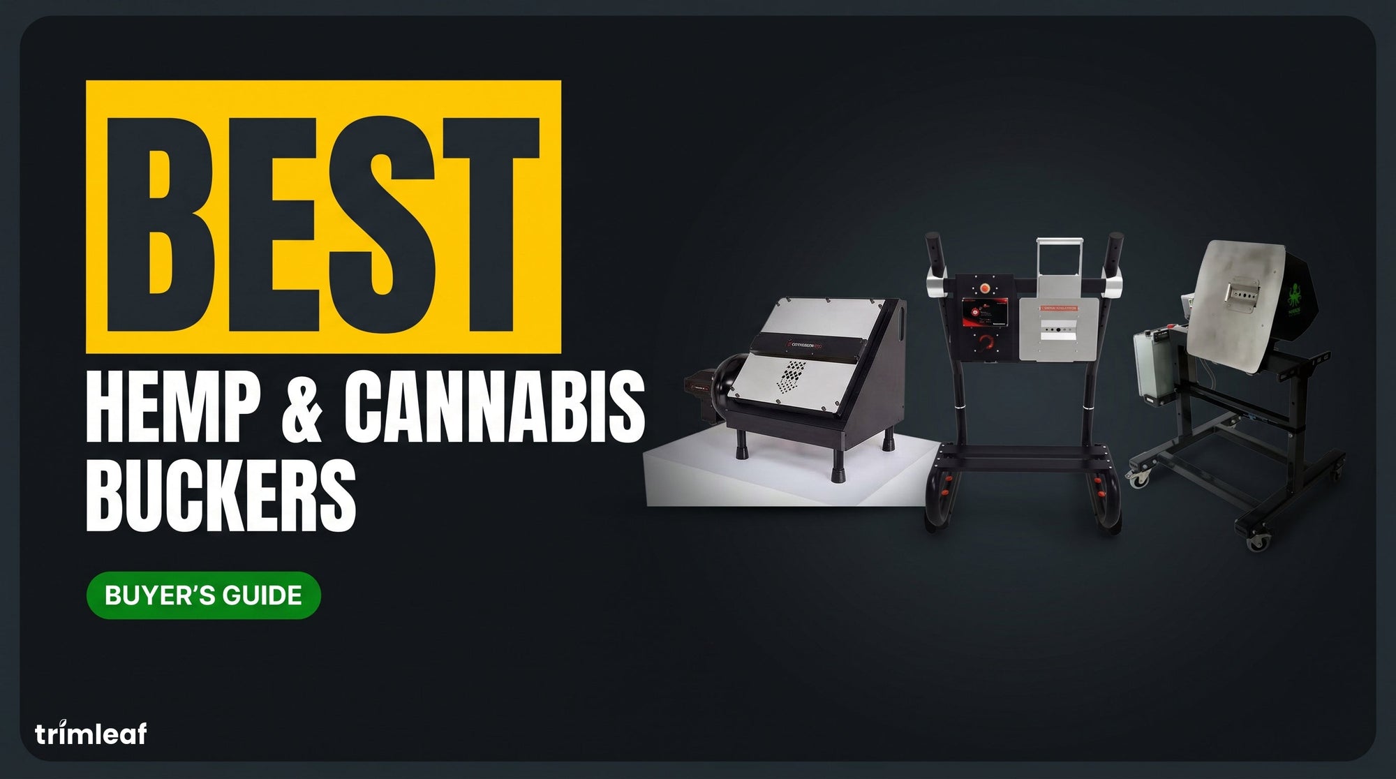 Cover image for "Best Hemp & Cannabis Buckers": Trimleaf blog