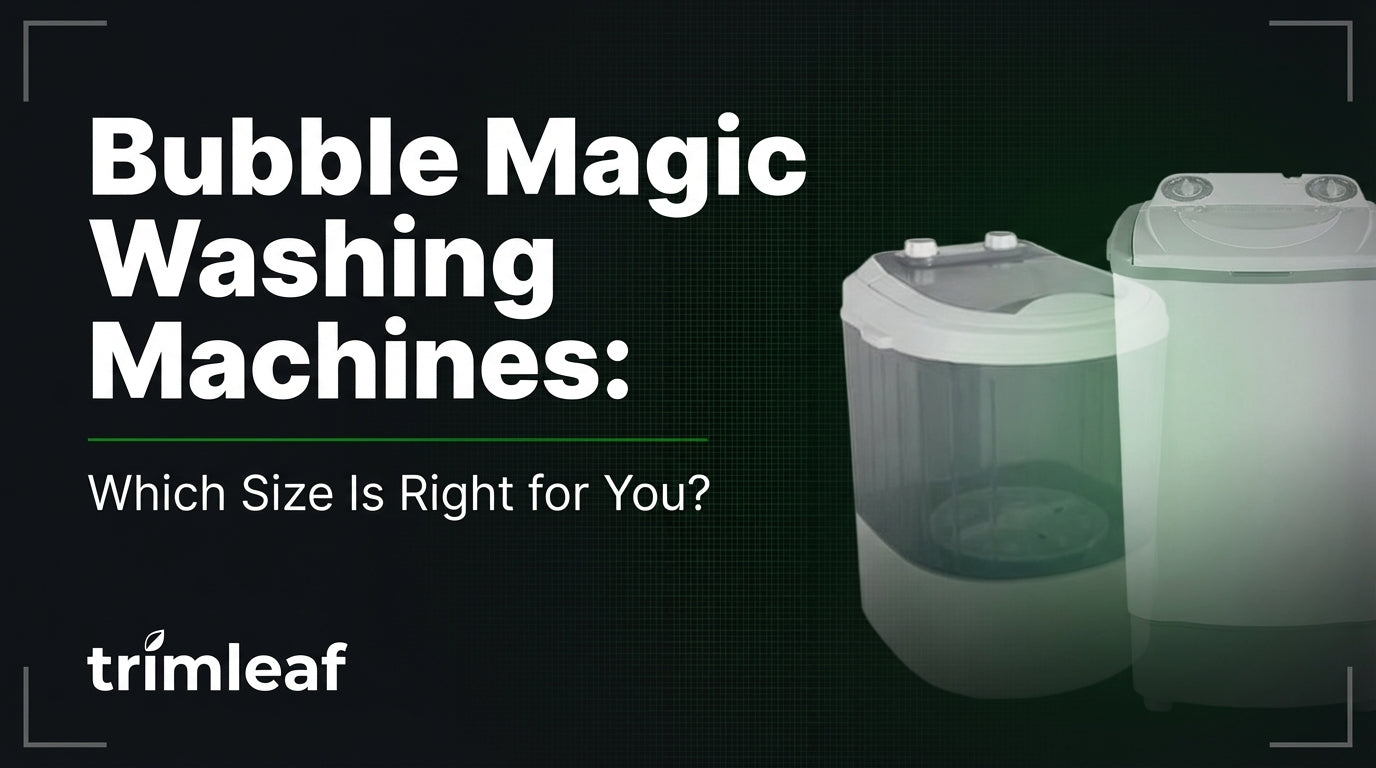 Bubble Magic Hash Washing Machines: 5 Gallon vs 20 Gallon Buyer's Guide