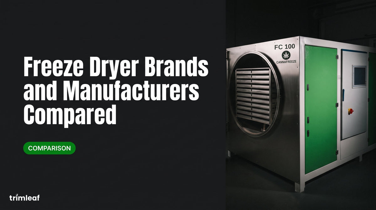 Cover image for "Freeze Dryer Brands and Manufacturers Compared": Trimleaf blog