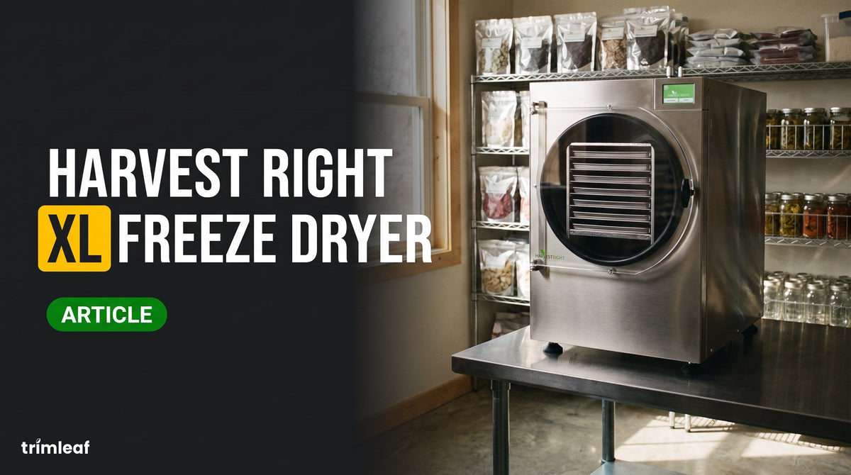 Cover image for "Harvest Right XL Freeze Dryer": Trimleaf blog