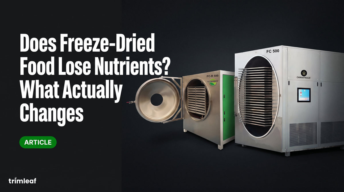 Cover image for "Does Freeze-Dried Food Lose Nutrients? What Actually Changes": Trimleaf blog