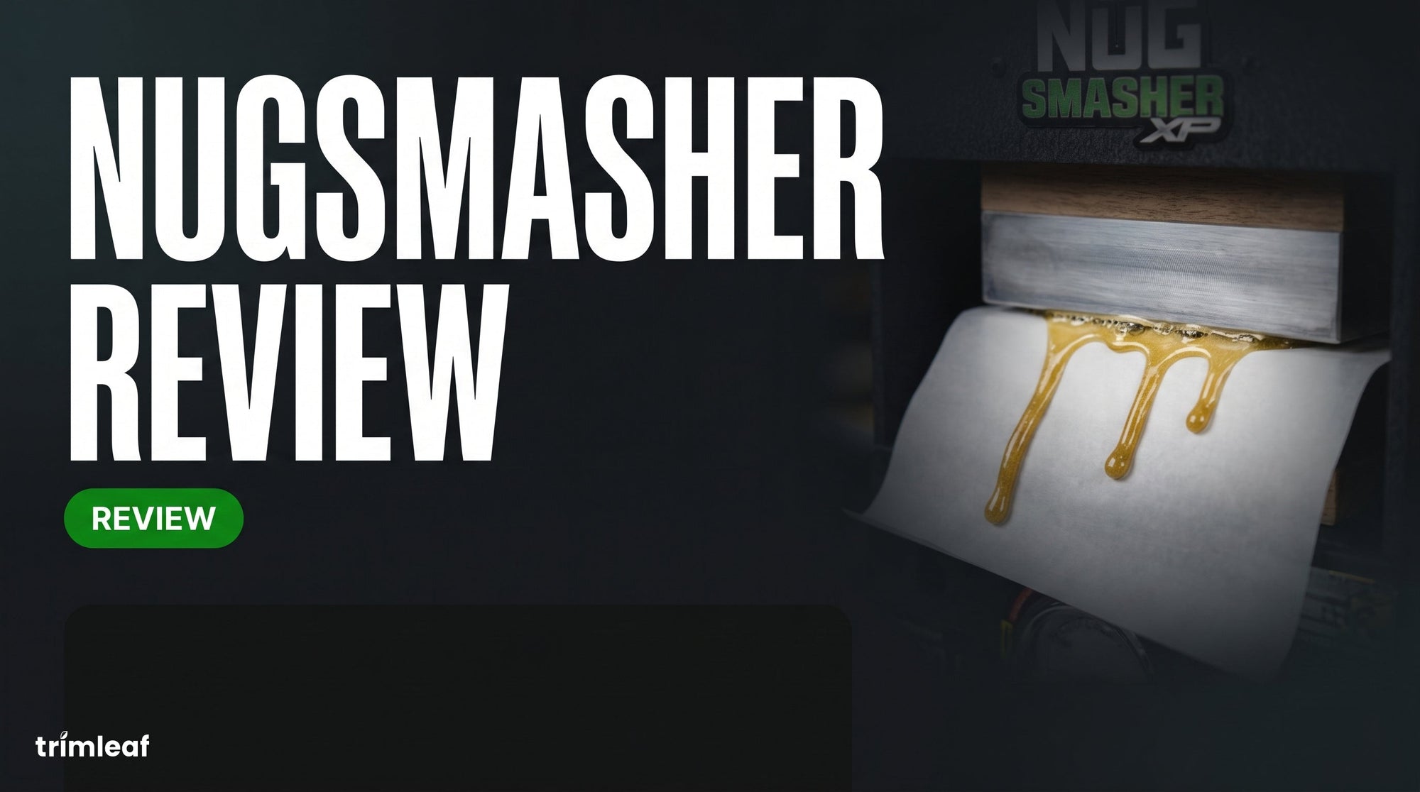 NugSmasher Rosin Press Review — Trimleaf