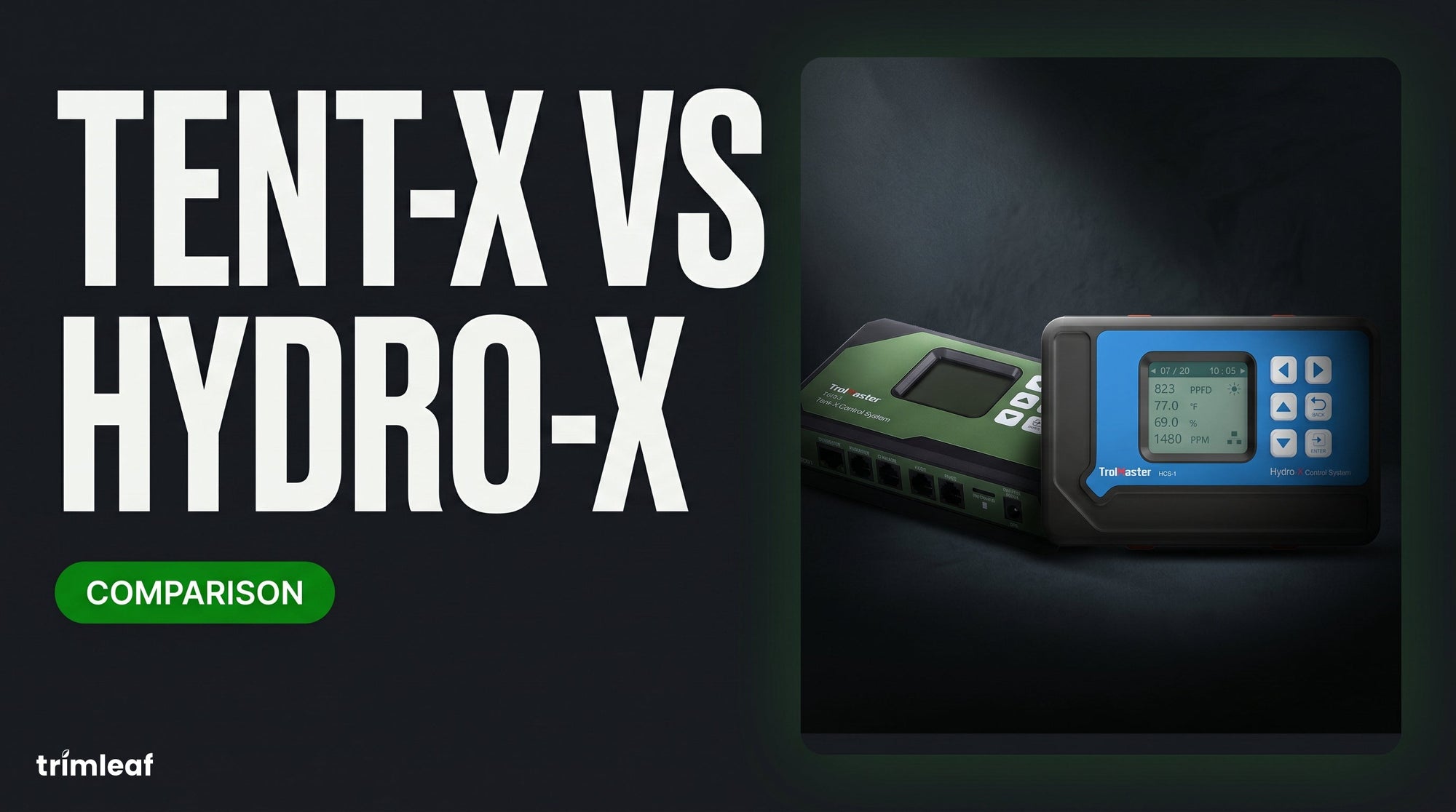Cover image for Tent-X vs Hydro-X: Trimleaf blog
