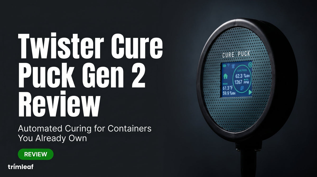 Cover image for "Twister Cure Puck Gen 2 Review: Automated Curing for Containers You Already Own": Trimleaf blog