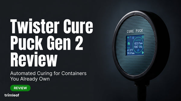 Cover image for "Twister Cure Puck Gen 2 Review: Automated Curing for Containers You Already Own": Trimleaf blog