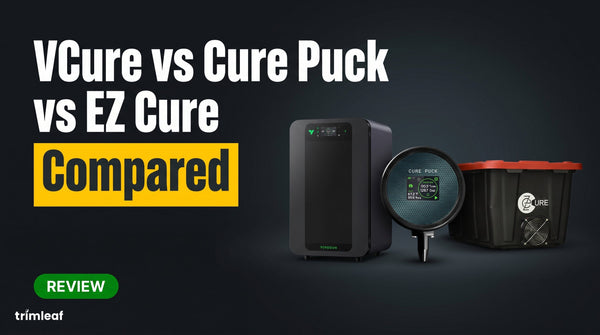 Cover image for "VCure vs Cure Puck vs EZ Cure": Trimleaf blog