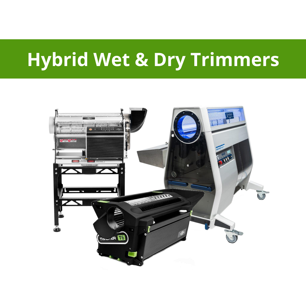 Wet & Dry Bud Trimming Machine