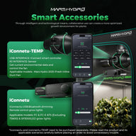 Mars Hydro iConnect-TEMP and iConnect smart controllers for grow lights and fans.