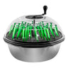 Clear Top Hand Crank Bowl Bud Trimming Machine