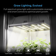 AC Infinity Ionprime 6 500W LED grow light with full-spectrum, customizable coverage, and smart controls.