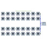 Alien Hydroponics AERO System - 32 Pot 4 Row