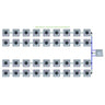 Alien Hydroponics AERO System - 36 Pot 4 Row