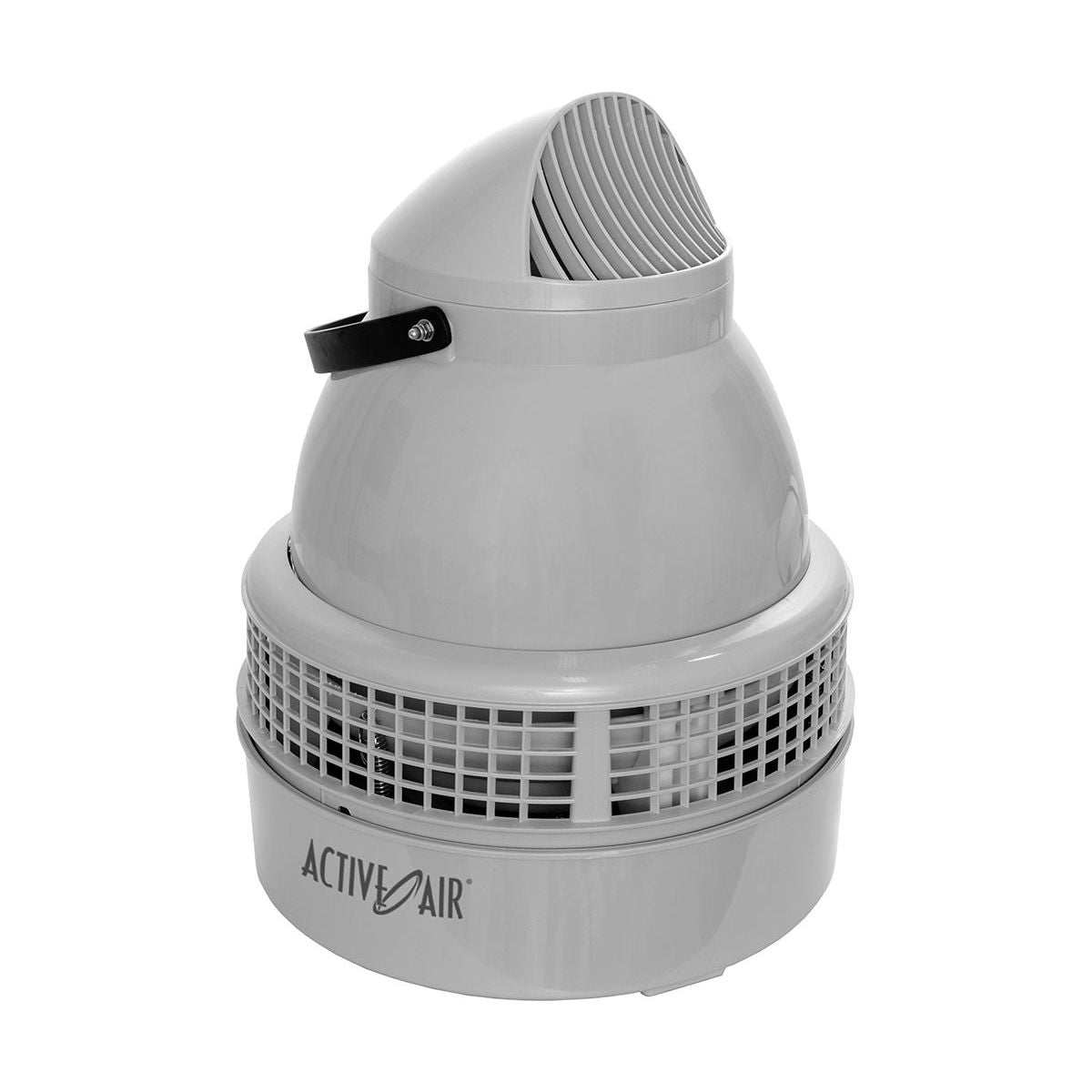 ActiveAir 75-pint commercial humidifier with a gray dome-shaped top and vented base.