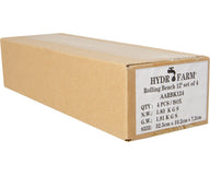 Brown cardboard box with 