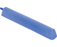 A blue air stone bubbler with a blue connector, on a white background.
