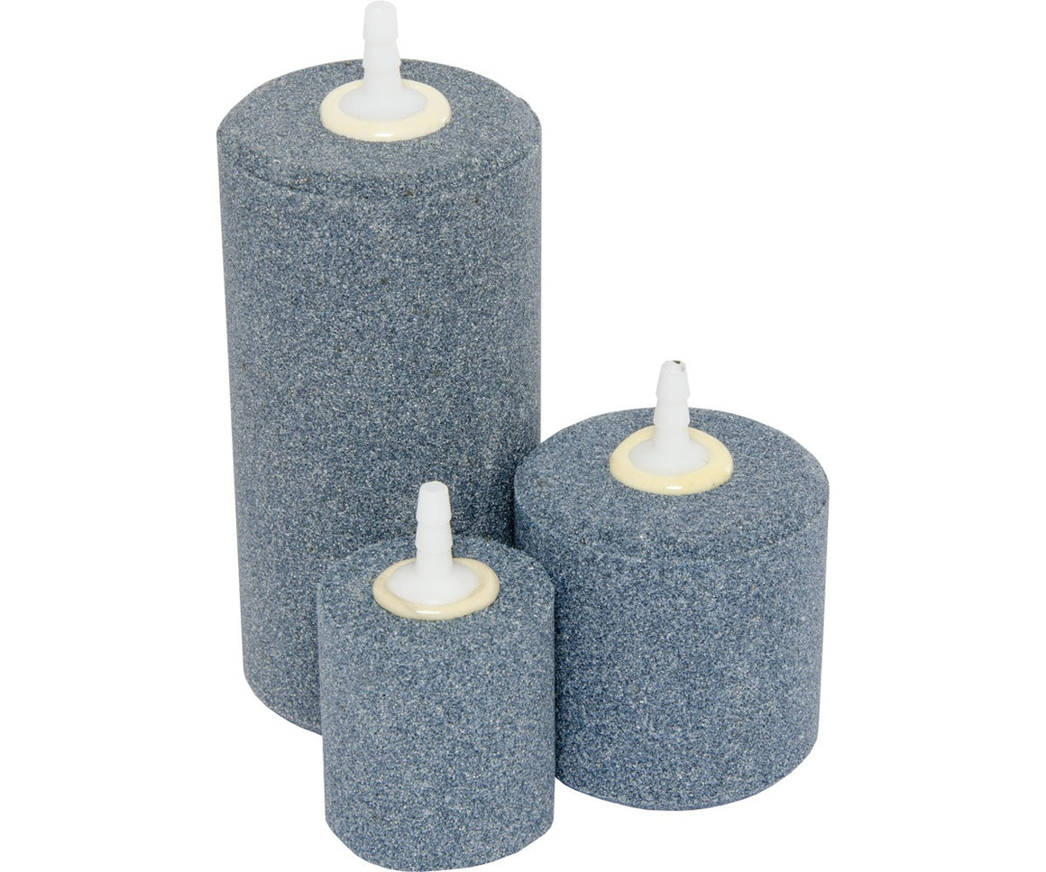 Active Aqua cylindrical air stones in three sizes.