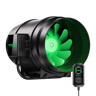 Vivosun AeroZesh G8 Inline Fan w/ E12 Speed Controller - 8" Duct