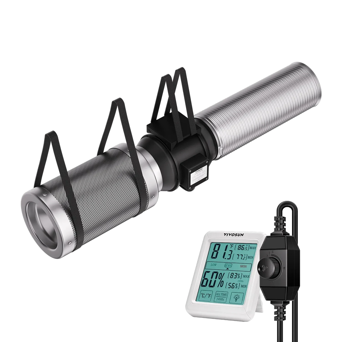 Vivosun Air Filtration Kit R6 digital