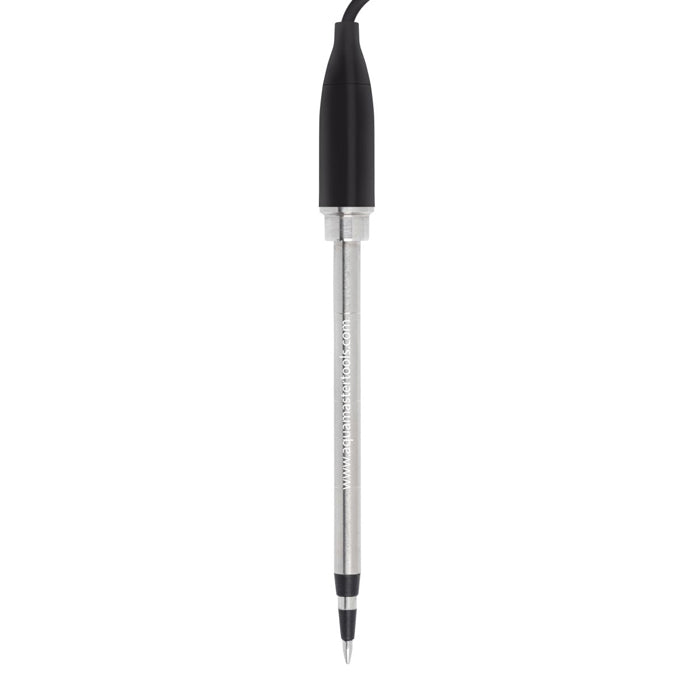 AquaMasterTools E300 Pro EC electrode with black top and silver probe.
