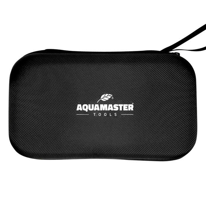 Black Aquamaster Tools case with logo.