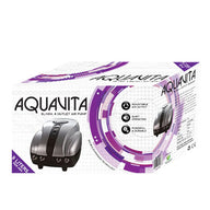 Aquavita air pump box: 9L/min, 4 outlet, adjustable air output, quiet operation, durable.
