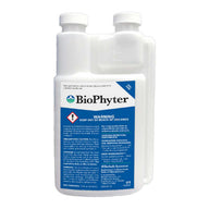 BioPhyter product bottle with warning and instructions label.