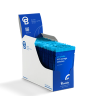 Bluelab pH probe KCl storage solution sachets in a 30-count box, blue packaging.