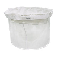 Boldtbags 65-gallon clear open wash liner bag.