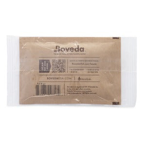 Boveda 2-Way Humidity Control Pack, 62%, 67g, individually wrapped.
