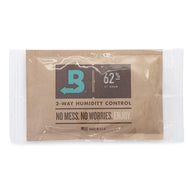 Boveda 62% 2-way humidity control pack, 67g, individually wrapped.